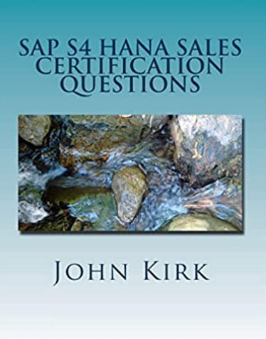 SAP S4 HANA Sales Certification Questions
