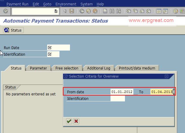 F110 - Automatic Payment Transactions